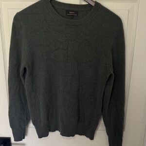 Like NEW Quince 100% Mongolian Cashmere Sweater in Moss Large